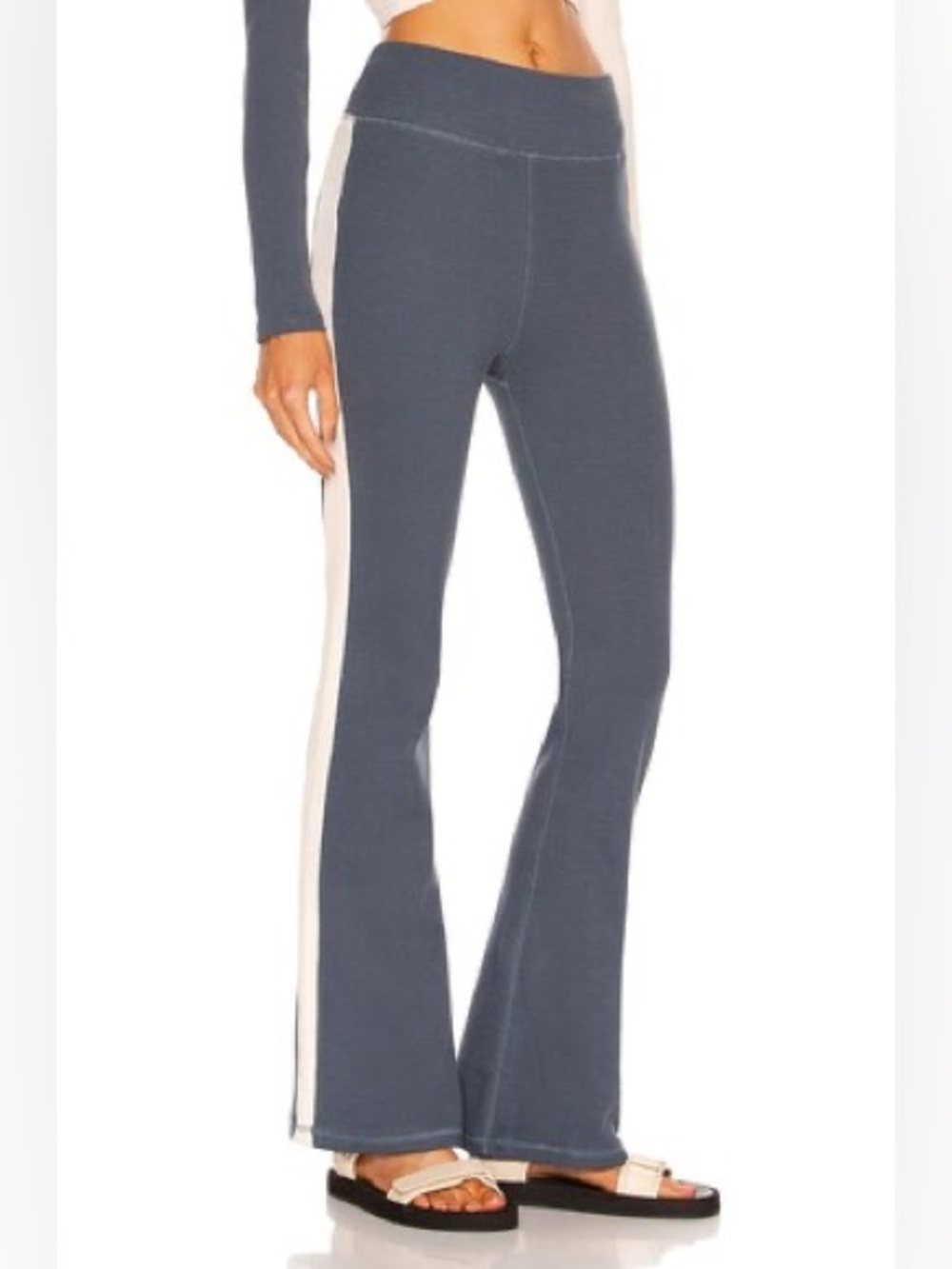 THE UPSIDE Luna Rib Florence Fare Pant Sz L - Picture 2 of 8
